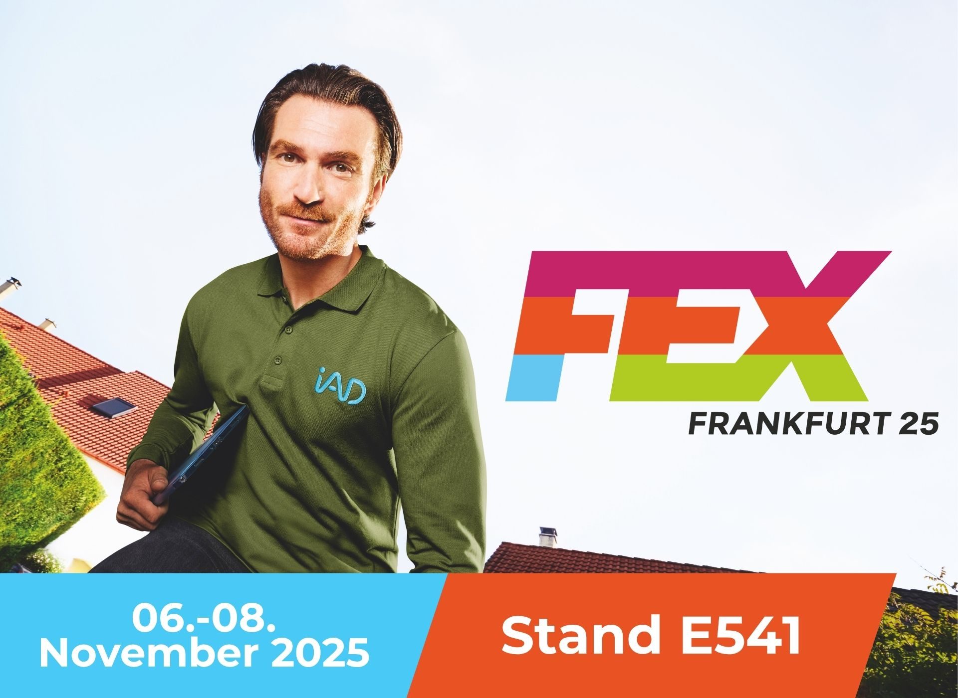 iad Deutschland auf der Franchise Expo 2025 in Frankfurt